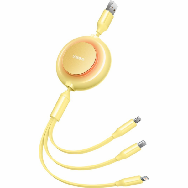 Baseus Bright Mirror 2, USB kabel 3 v 1 pro micro USB / U...