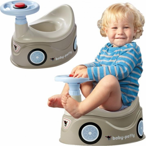 Baby-Potty Grau, Töpfchen