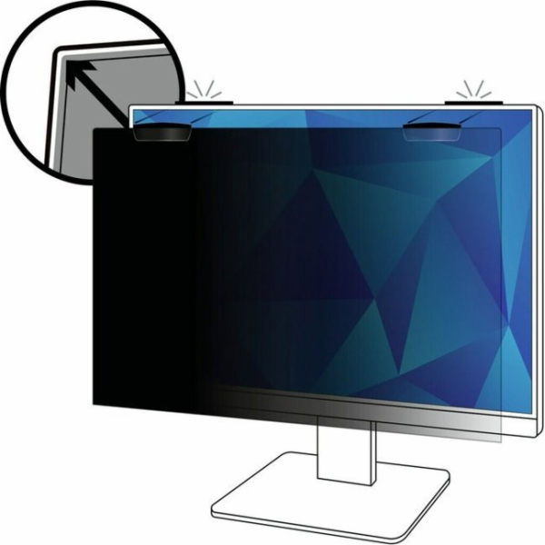 3M PF240W9EM Privacy Filter COMPLY Magnetic Monit. 24 16:10