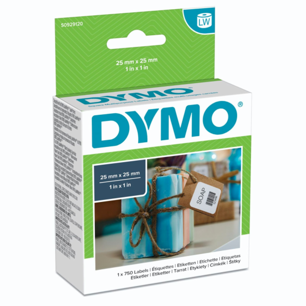 Dymo LW-Vielzwecketiketten 25 x 25 mm, 750 St.
