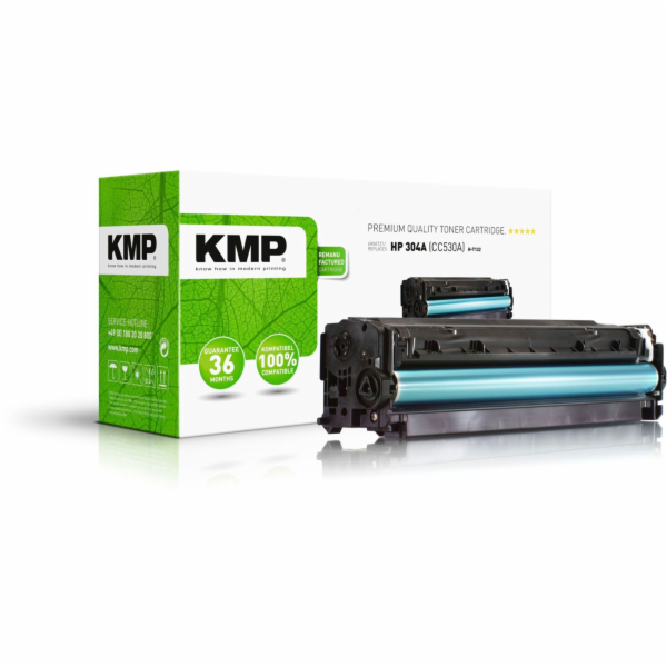 KMP H-T122 toner cerna kompatibilni s HP CC 530 A