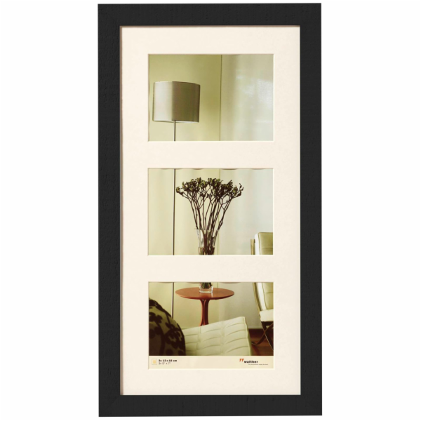 Rámeček Walther Home 3x13x18 dřevo, černý