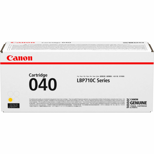 Canon Toner Cartridge 040 Y yellow