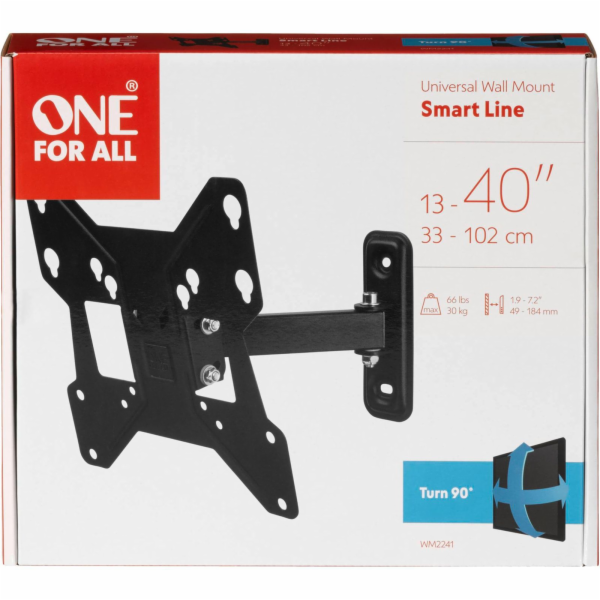 One for All TV uchyt na zed 40 Smart Turn 90