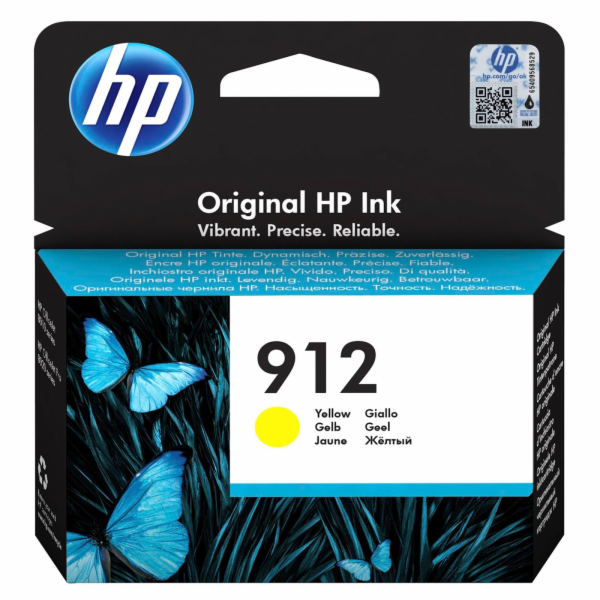 Náplň do tiskárny HP 912, žlutá