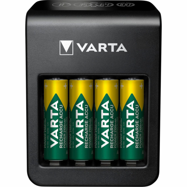 Varta LCD Pug Charger+ vc. 4 aku 2100 mAh AA