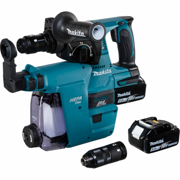 Makita DHR243RTJW Aku vrtací kombinované kladivo