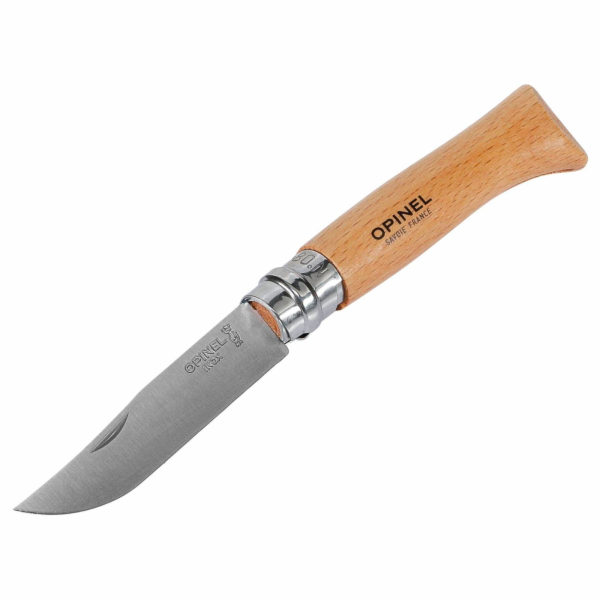Opinel kapesni nuz c.08 zaviraci vc. pouzdra nerezova cepel