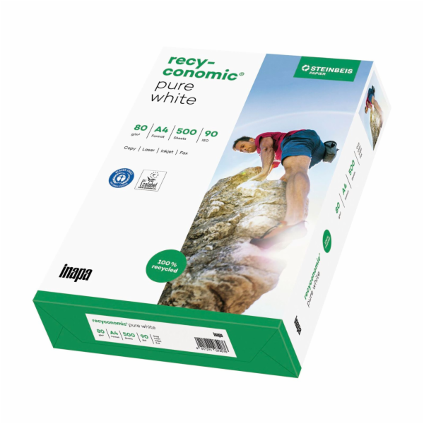 Recyconomic Pure White ISO 90 A 4 500 Blatt 80 g