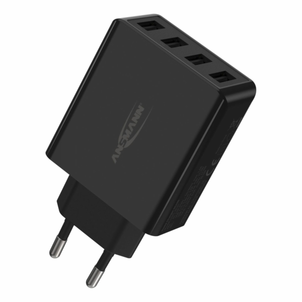 Ansmann Home Charger HC430  4xUSB 3000mA cerná nabíjecka
