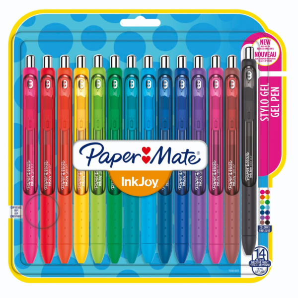 1x14 Paper Mate InkJoy Gel M 14 colours