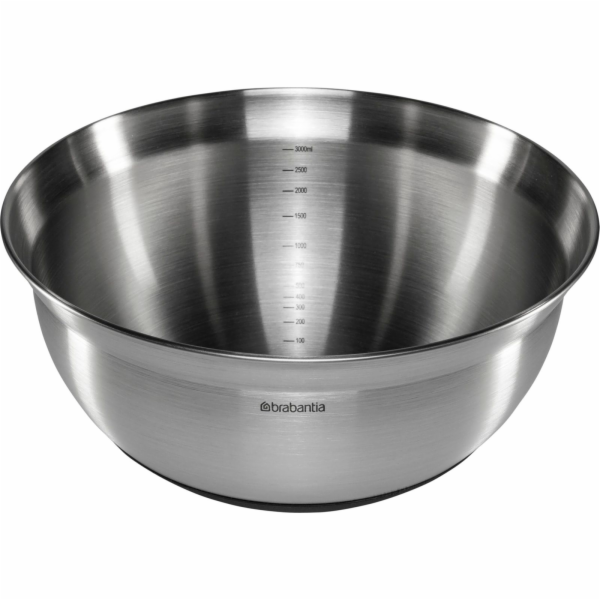 Brabantia mísa 3 L matná ocel str./cerná ( d26 cm)