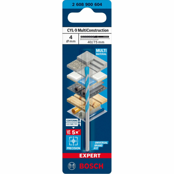 Bosch  CYL-9 MC Bohrer 4x40x75mm EXPERT