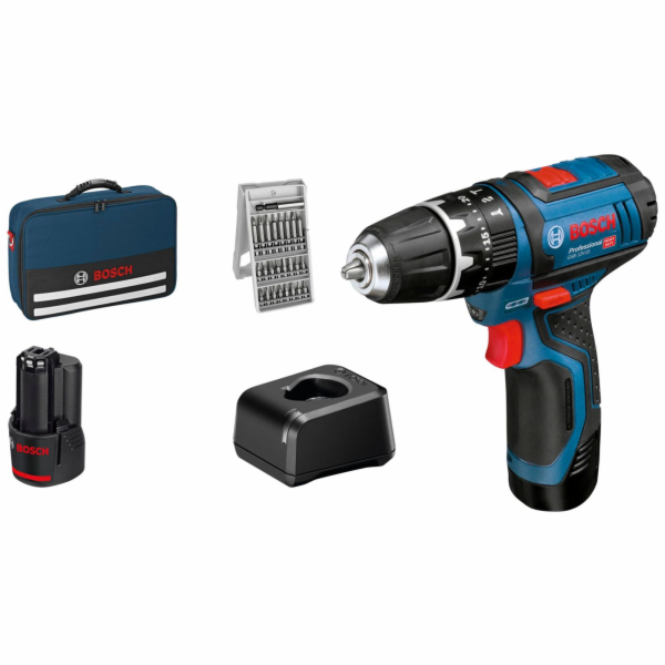 Bosch Powertools Akku-Schlagbohrschrauber GSB 12V-15 Prof...