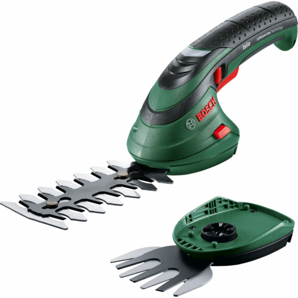 BOSCH Isio, souprava akumulátorových nůžek na keře a na t...