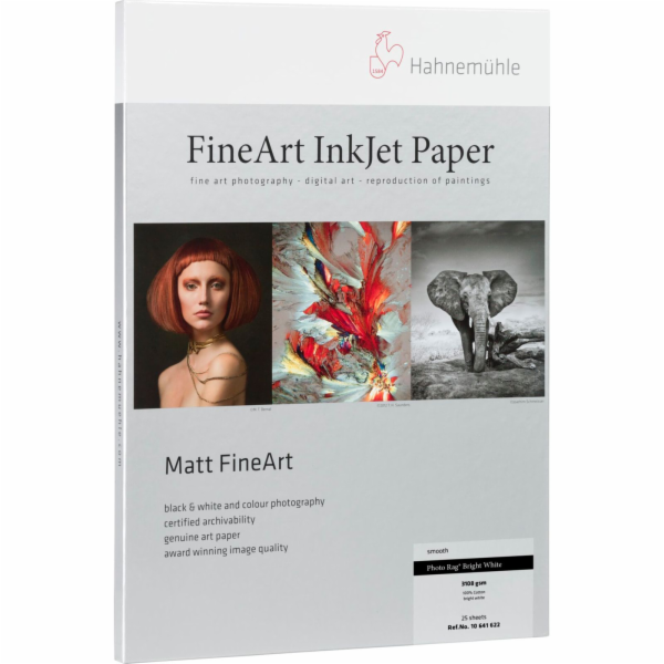 Hahnemühle Photo Rag         A 2  Bright White, 310 g, 25...
