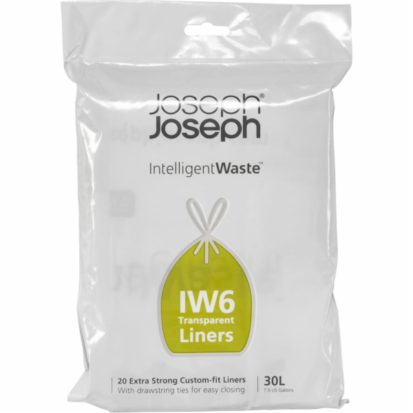 Joseph Joseph Bin Liners 20 pcs. , 30 L transparent