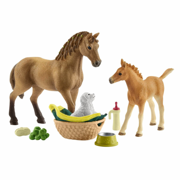 Schleich Horse Club Péče o zvířátka Sarah, figurka na hraní