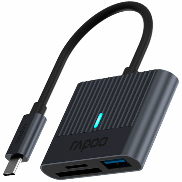 Rapoo USB-C ctecka karet seda