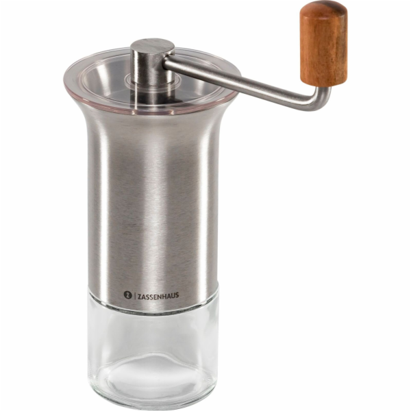 Kávový mlýnek Zassenhaus BARISTA Nerezová ocel / sklo