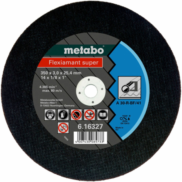 Metabo Flexiamant super 350x3,0x 25,4 steel