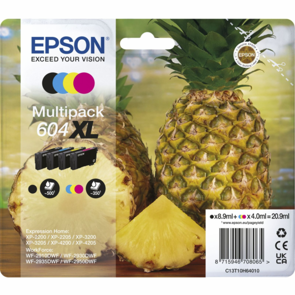 Epson Multipack 4-colours 604 XL                    T 10H6