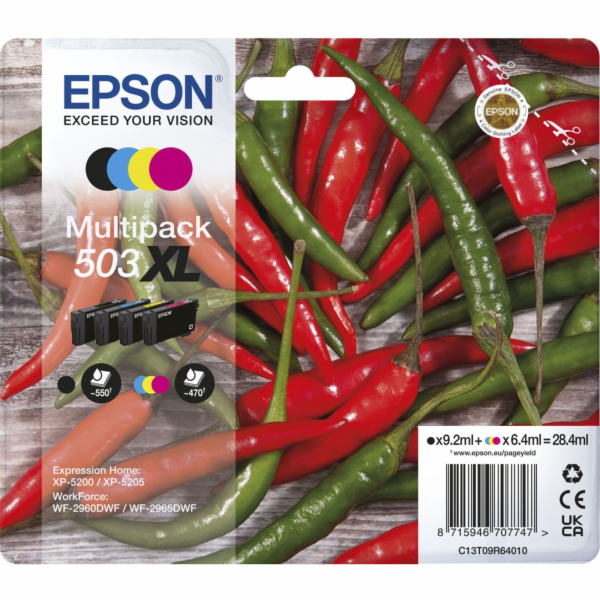 Epson Ink Multipack 503XL (C13T09R64010)