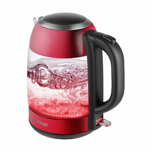 Rychlovarná konvice Concept RK4081 1,7 L 2200 W Černá Čer...