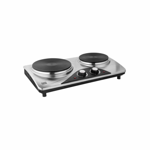 Portable double electric cooker 2500W