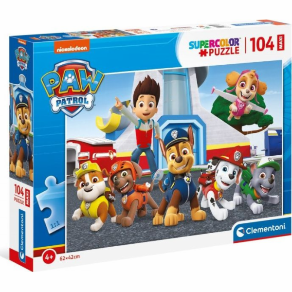 Puzzle 104 elementy Maxi Psi Patrol