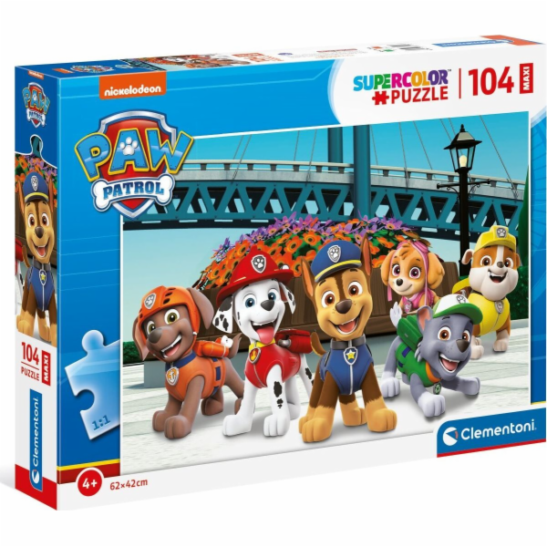 Puzzle 104 elementy Maxi Psi Patrol
