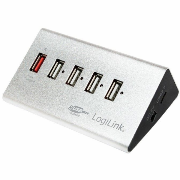 LogiLink Hub biurkowy 4xUSB 2.0 z zasilaczem UA0224