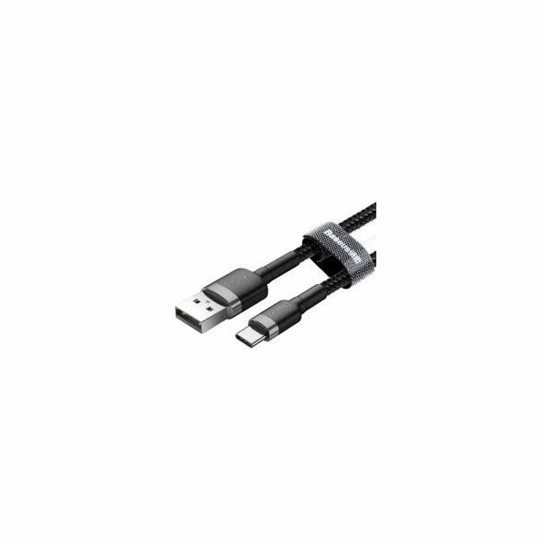 Baseus Cafule kabel USB-C 3A 0,5 m (šedo-černý)
