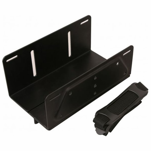 Techly ICA-CS 62 CPU holder Desk-mounted CPU holder Black