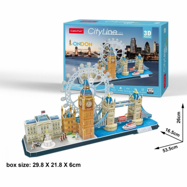 3D puzzle City Line London
