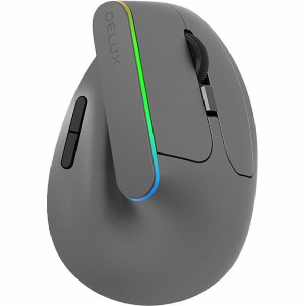 Bezdrátová vertikální myš Delux M618DB BT4.0 2,4Ghz 4000D...