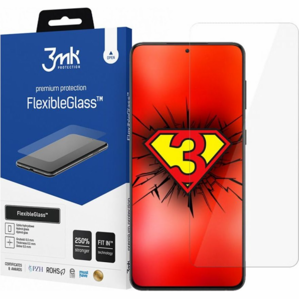 3mk hybridní sklo FlexibleGlass pro Samsung Galaxy S21 (S...