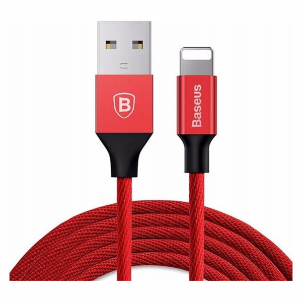 Cable Baseus Yiven Lightning 180 cm 2A - red