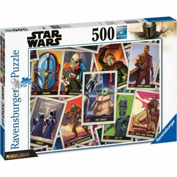 Puzzle Ravensburger 500 dílků Mandalorian