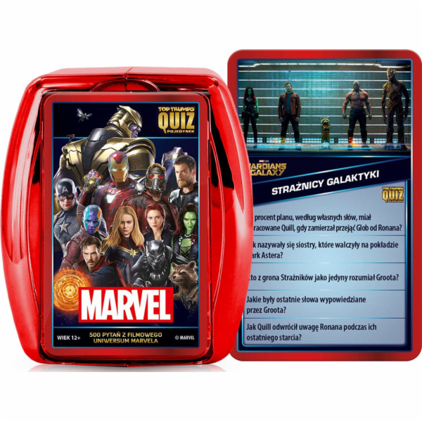 Nejlepší karetní hra Trumps Marvel Guardians of the Galaxy