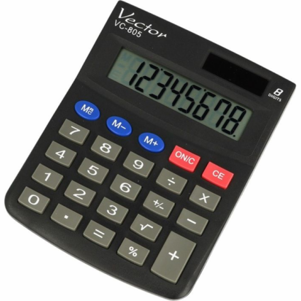 VECTOR CALCULATOR OFFICE KAV VC-805 BLACK