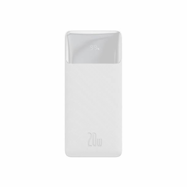 Baseus Bipow powerbanka 30000mAh 20W bílá