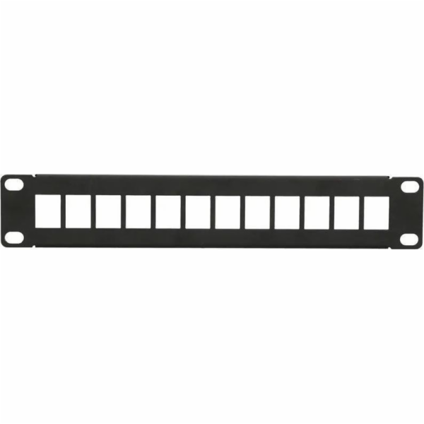 Modulární patch panel 12 portů 10 palců
