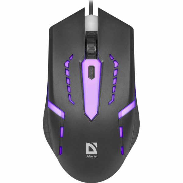 MOUSE DEFENDER FLASH MB-600L OPTIC LED 1200dpi 4P