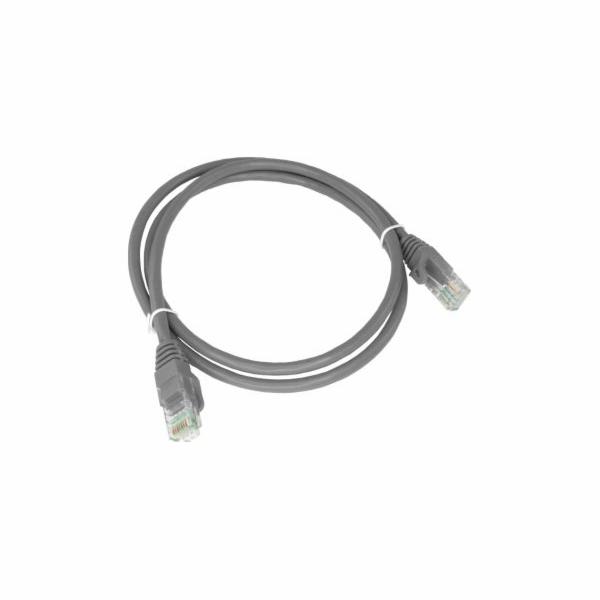 Patch-cord U/UTP cat.6 PVC 0.25m grey ALANTEC