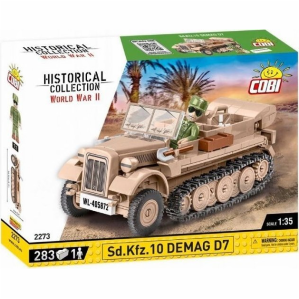 COBI Sd.Kfz 10 Demag D7, stavebnice