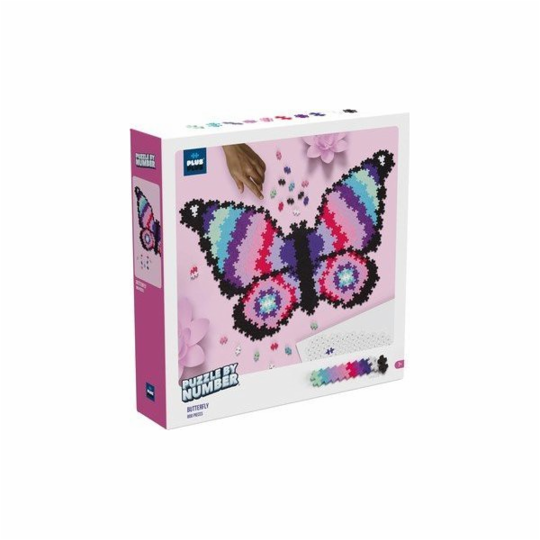 Plus-Plus Butterfly Block puzzle 800 pc(s) Fauna