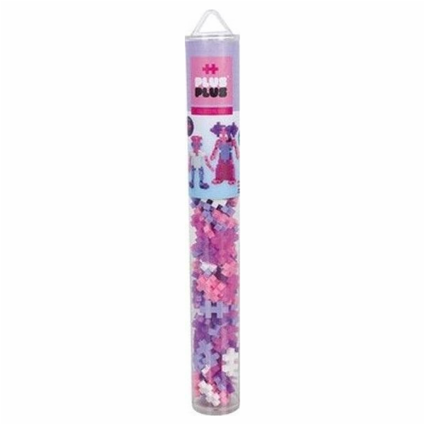Plus Plus cihly Glitter tube 100 kusů