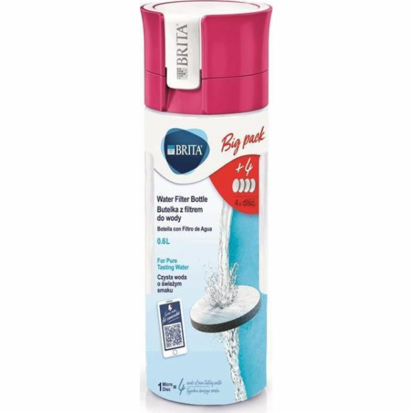 Filtrační láhev Brita Fill&Go + 4 ks filtračních vložek (...