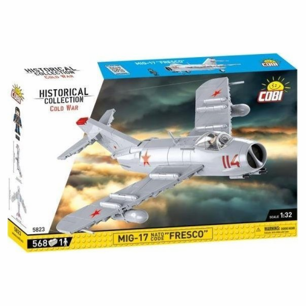 COBI MiG-17 NATO Code Fresco, stavebnice